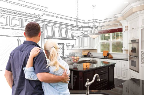 Professional Kitchen Flooring technician working in Chisago City, MN